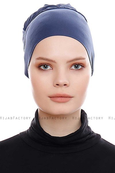 Belgin - Bonnet XXL Parizien Blu Navy - Ecardin