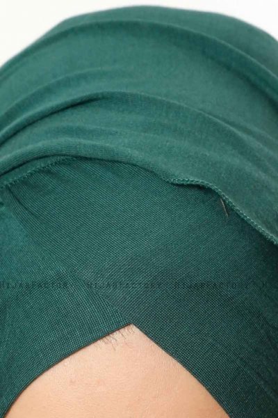 Betul - Verde Scuro 1X Jersey Hijab - Ecardin