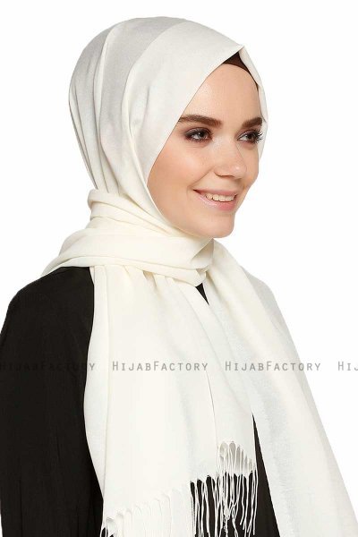 Buse - Hijab Bianco Sporco - Sehr-i Sal