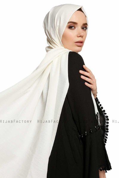 Buse - Hijab Bianco Sporco - Sehr-i Sal