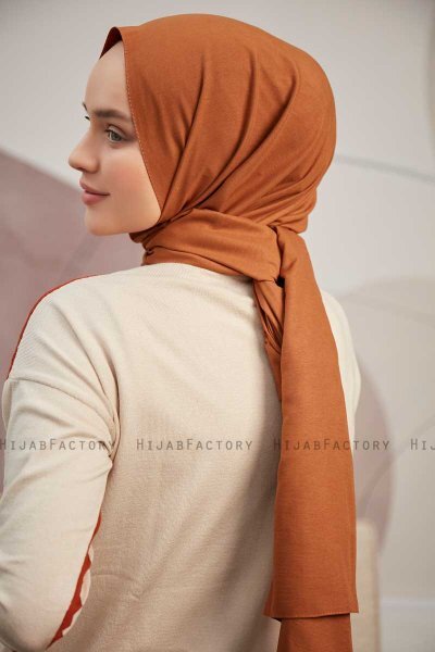 Ceyda - Hijab Cazz Rosso Mattone