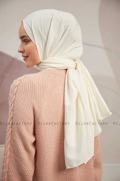 Ceyda - Hijab Cazz Creme