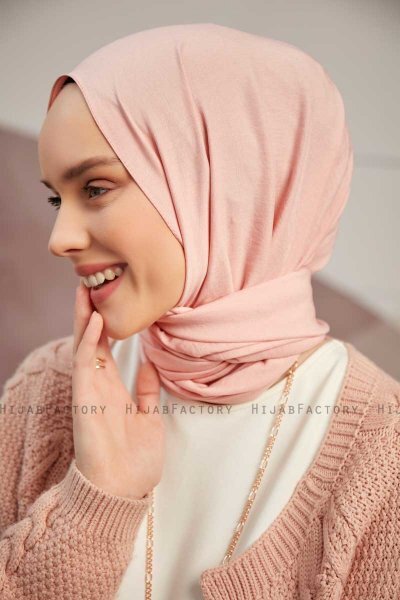 Ceyda - Hijab Cazz Rosa Antico