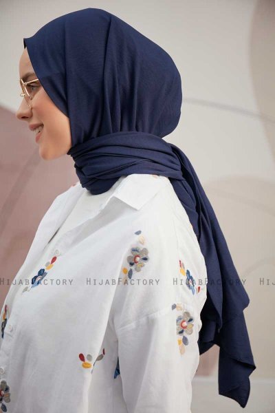 Ceyda - Hijab Cazz Blu Navy