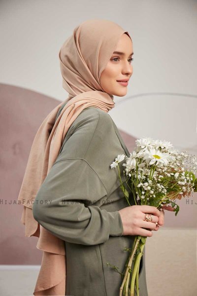 Ceyda - Hijab Cazz Caramello Scuro