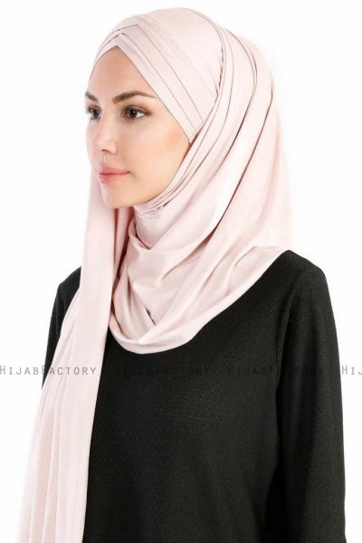 Cansu Gammelrosa 3X Jersey Hijab Sjal 200913-2