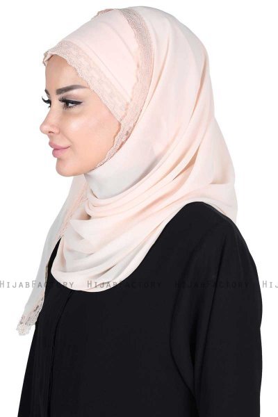 Carin - Hijab Chiffon Pratico Beige