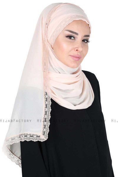 Carin - Hijab Chiffon Pratico Beige