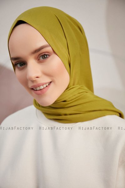 Silky Plain - Hijab Verde Oliva