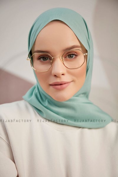 Silky Plain - Hijab Verde Chiaro