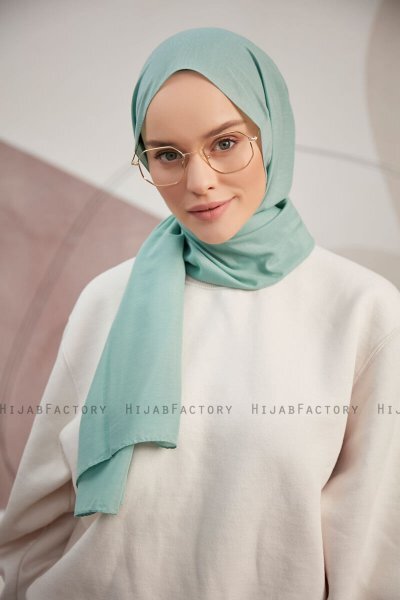 Silky Plain - Hijab Verde Chiaro