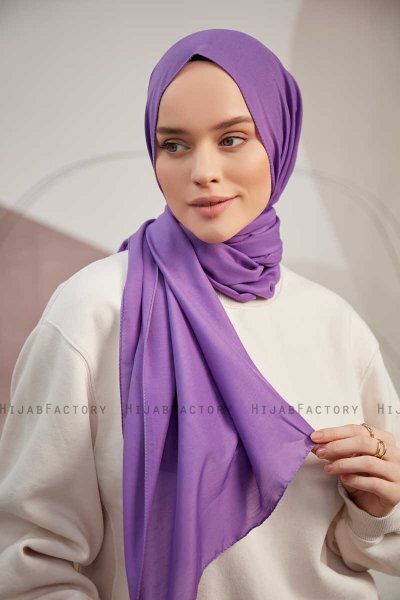 Silky Plain - Hijab Soft Purple