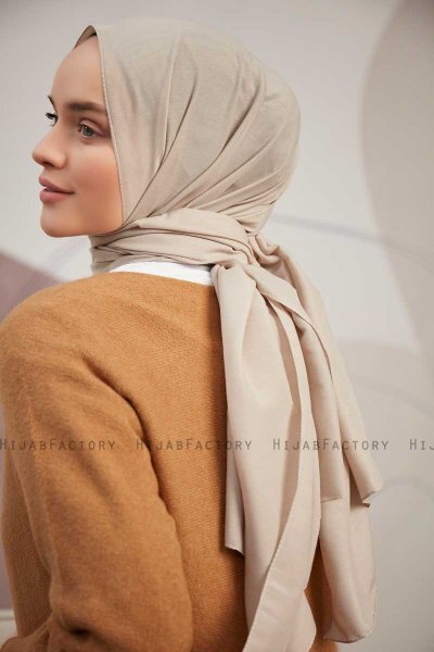Silky Plain - Hijab Beige