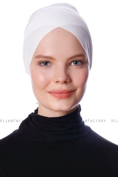 Defne - Bonnet Parizien Creme - Ecardin