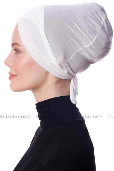 Defne - Bonnet Parizien Creme - Ecardin