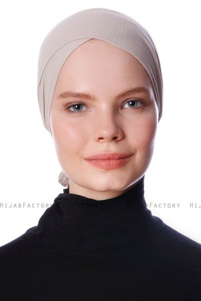 Defne - Bonnet Parizien Taupe Chiaro - Ecardin