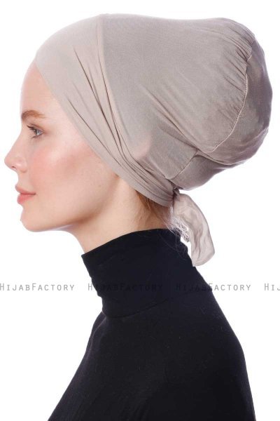 Defne - Bonnet Parizien Taupe Chiaro - Ecardin