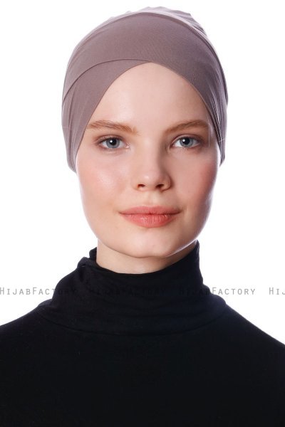 Defne - Bonnet Parizien Taupe Scuro - Ecardin