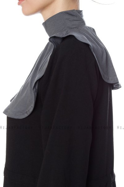 Derin - Copricollo & Maniche Grigio Scuro