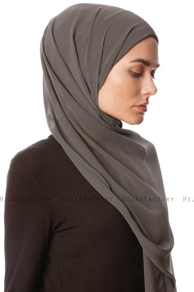 Derya - Hijab Pratico Chiffon Cachi