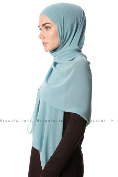Derya - Hijab Pratico Chiffon Menta