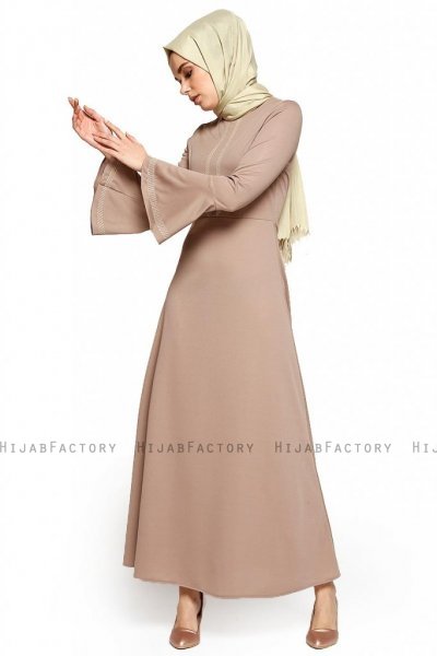 Deste - Vestito Taupe - Miss Halima