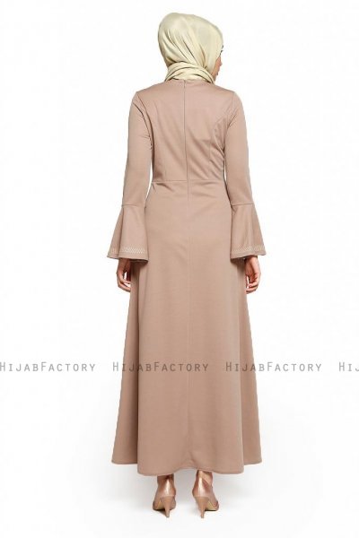 Deste - Vestito Taupe - Miss Halima