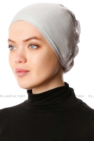 Dilara - Bonnet Grigio Chiaro - Ecardin