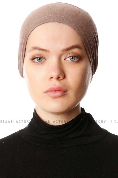 Dilara - Bonnet Taupe Scuro - Ecardin