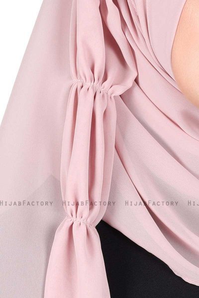 Disa - Hijab Chiffon Pratico Rosa Antico