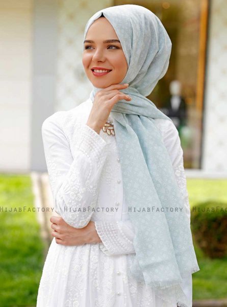 Duriya - Hijab Fantasia Verde Chiaro - Sal Evi