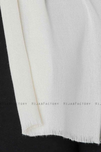 Ece Creme Pashmina Hijab Sjal Halsduk 400002e