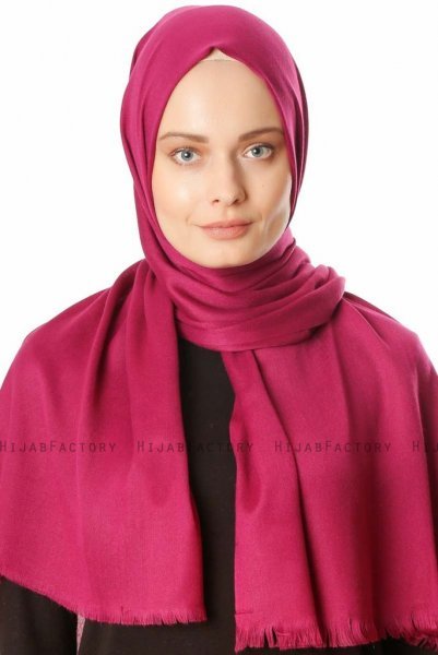 Ece - Hijab Pashmina Fucsia