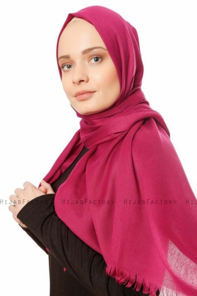 Ece - Hijab Pashmina Fucsia