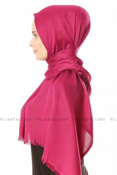 Ece - Hijab Pashmina Fucsia