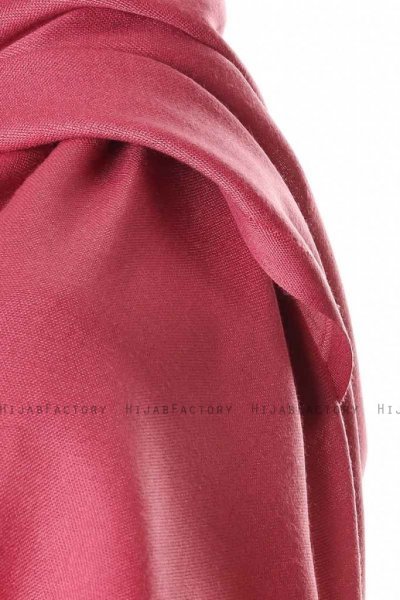 Ece - Hijab Pashmina Rosa Scuro