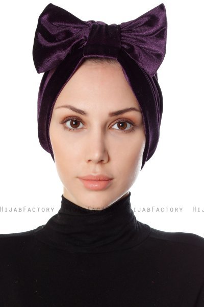 Ekin - Turbante Prugna