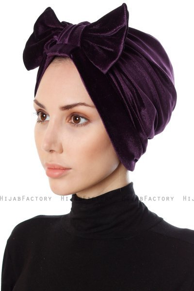 Ekin - Turbante Prugna