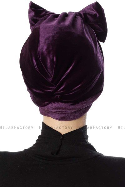 Ekin - Turbante Prugna