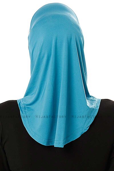 Elif - Hijab Sport Petrolio - Ecardin