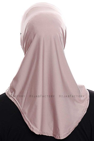 Elif - Hijab Sport Grigio Pietra - Ecardin