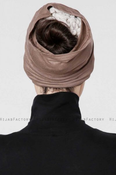 Elma Mörk Taupe Tub Underslöja Ecardin 200310d