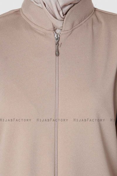 Elvan Taupe Abaya 251041c