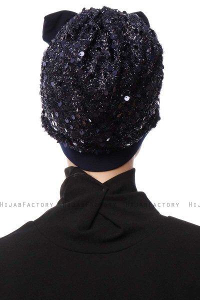 Enfleda - Turbante Blu Navy