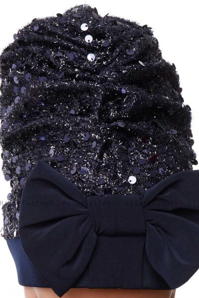 Enfleda - Turbante Blu Navy