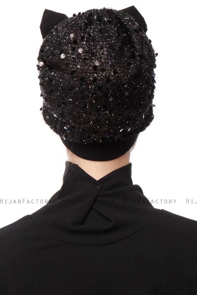 Enfleda - Turbante Nero & Nero