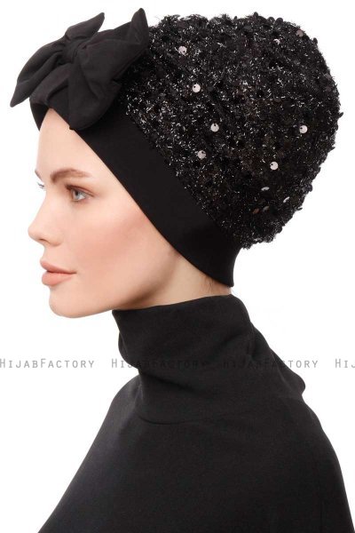 Enfleda - Turbante Nero & Nero