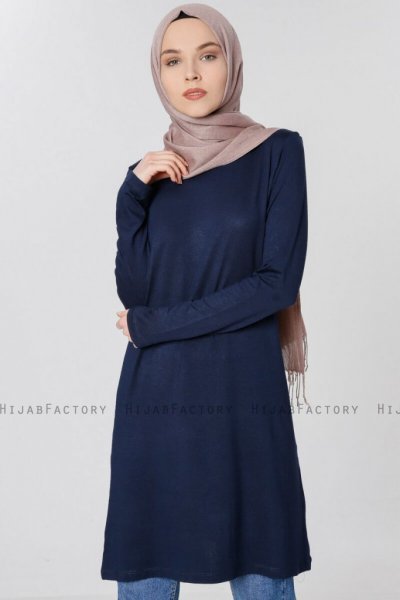 Ermina Marinblå Tunika Miss Halima 280129b