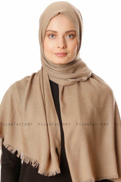 Esana - Hijab Taupe - Madame Polo