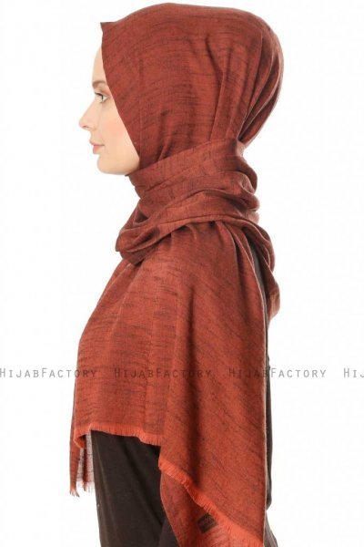 Esana - Hijab Rosso Mattone - Madame Polo